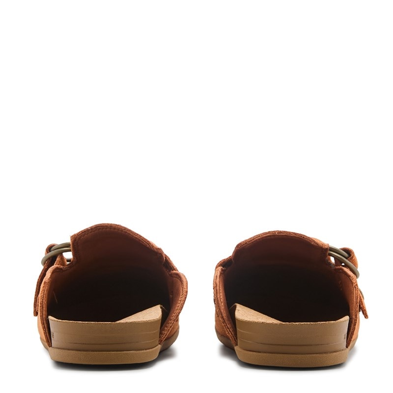 Women's Vista Serenity Clog Shoes (Cocoa Suede)