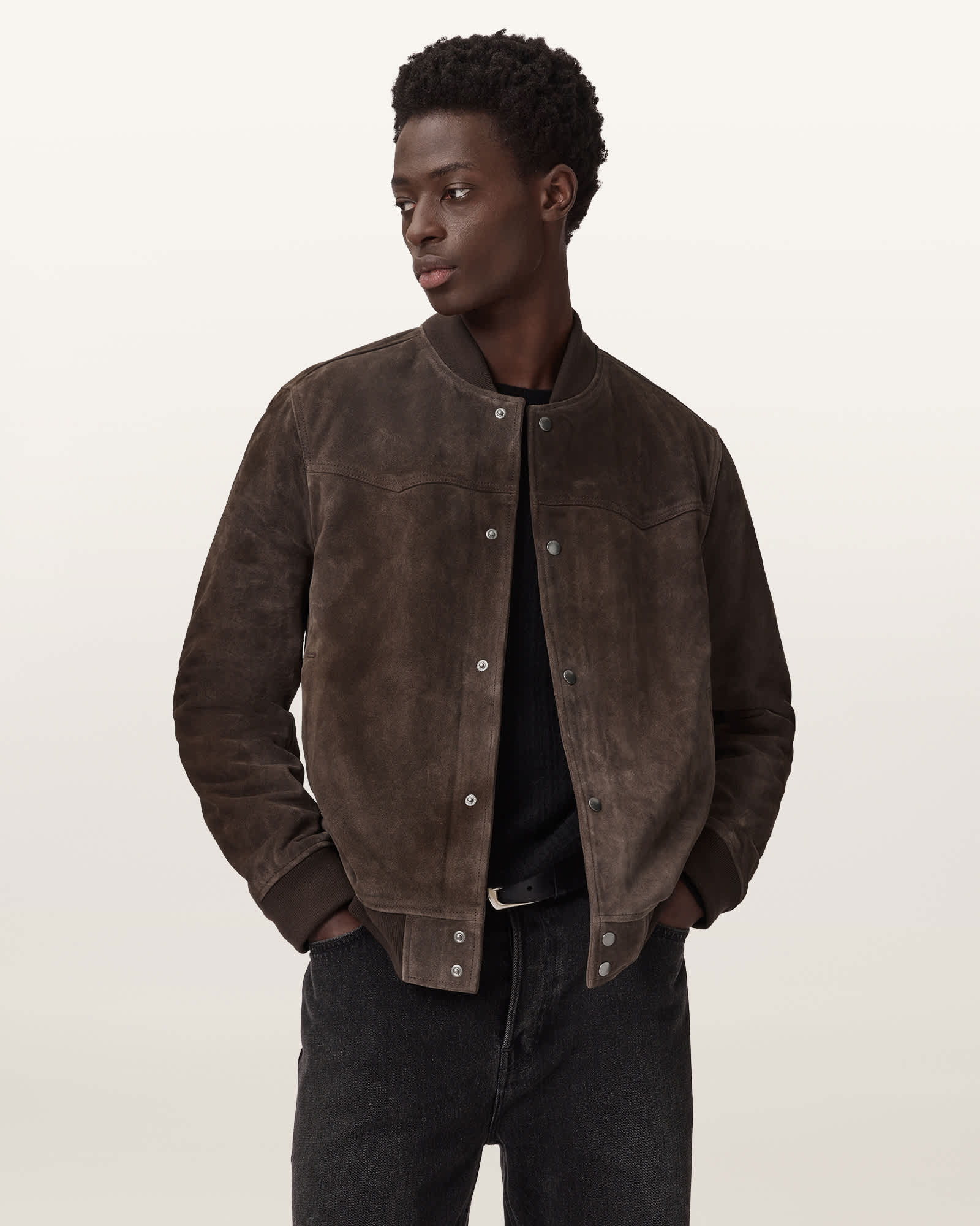 Stafford Leather Bomber Jacket