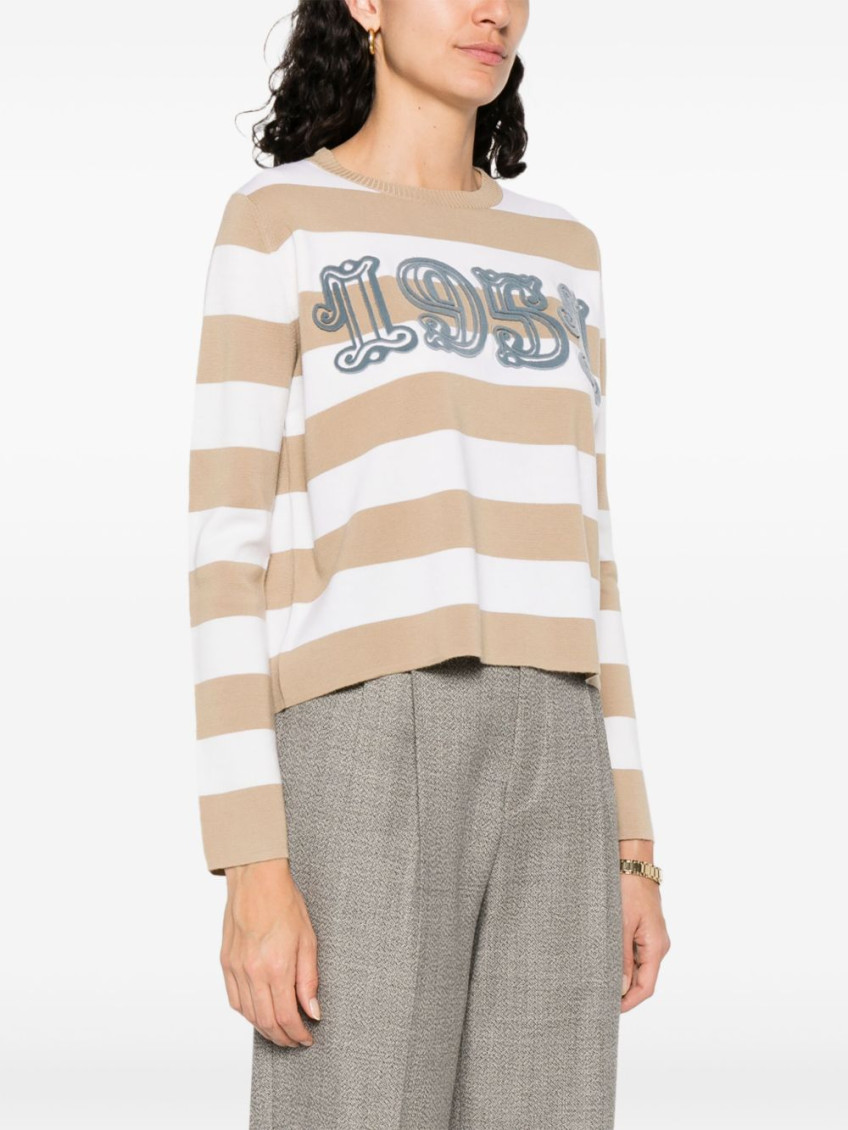 Viterbo Sand Virgin Wool Sweater