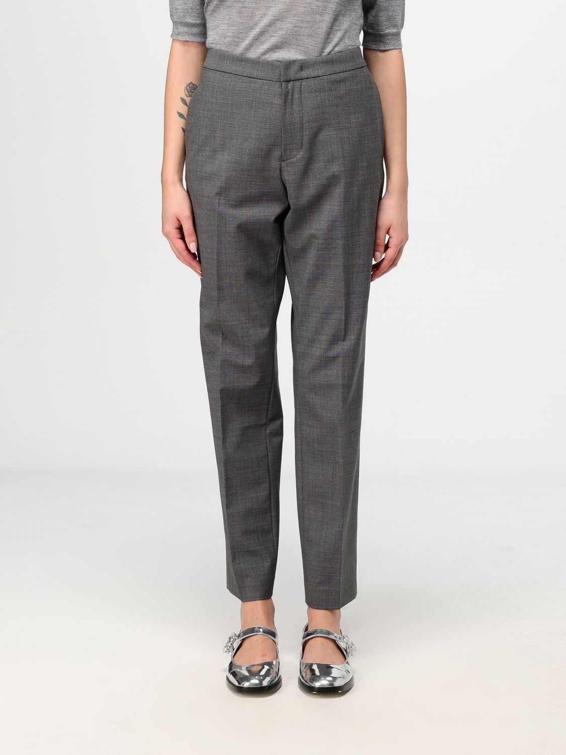 Pants Woman color Grey