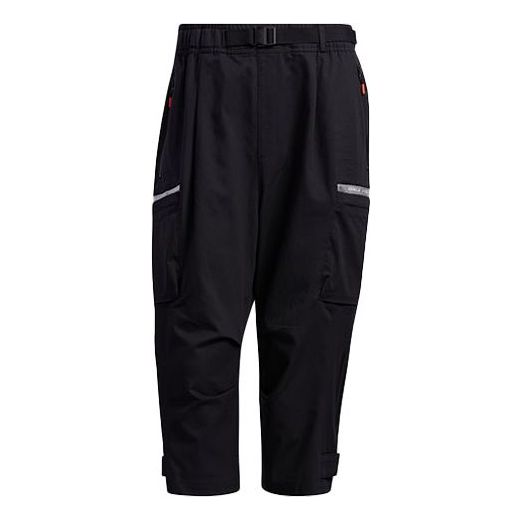 Th 34pnt Wv Ext Sports Stylish Cropped Pants Black