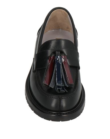Pollini Woman Loafers Black Size 5 Leather