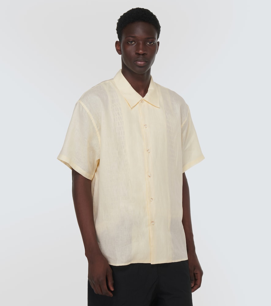 Oversized linen shirt