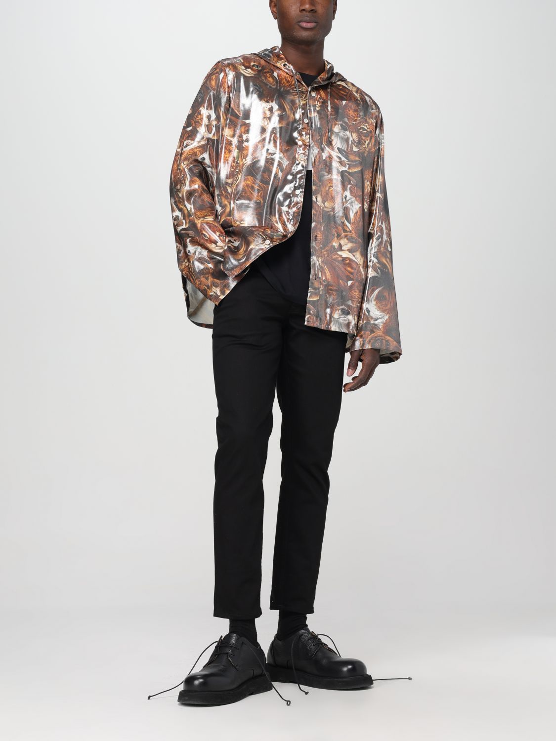 Jacket Men color Brown