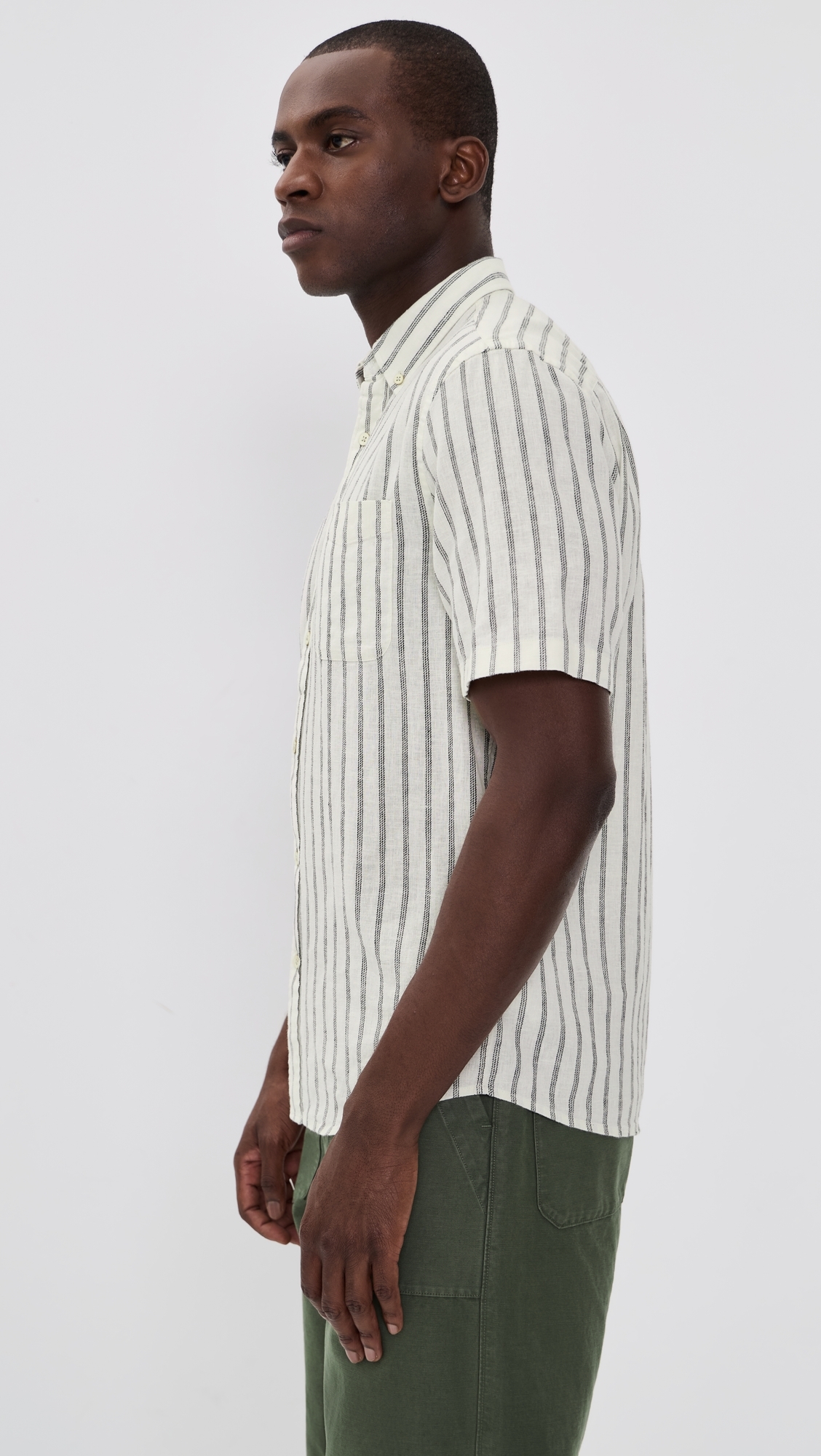 Breeze Shirt Moonlight Stripe