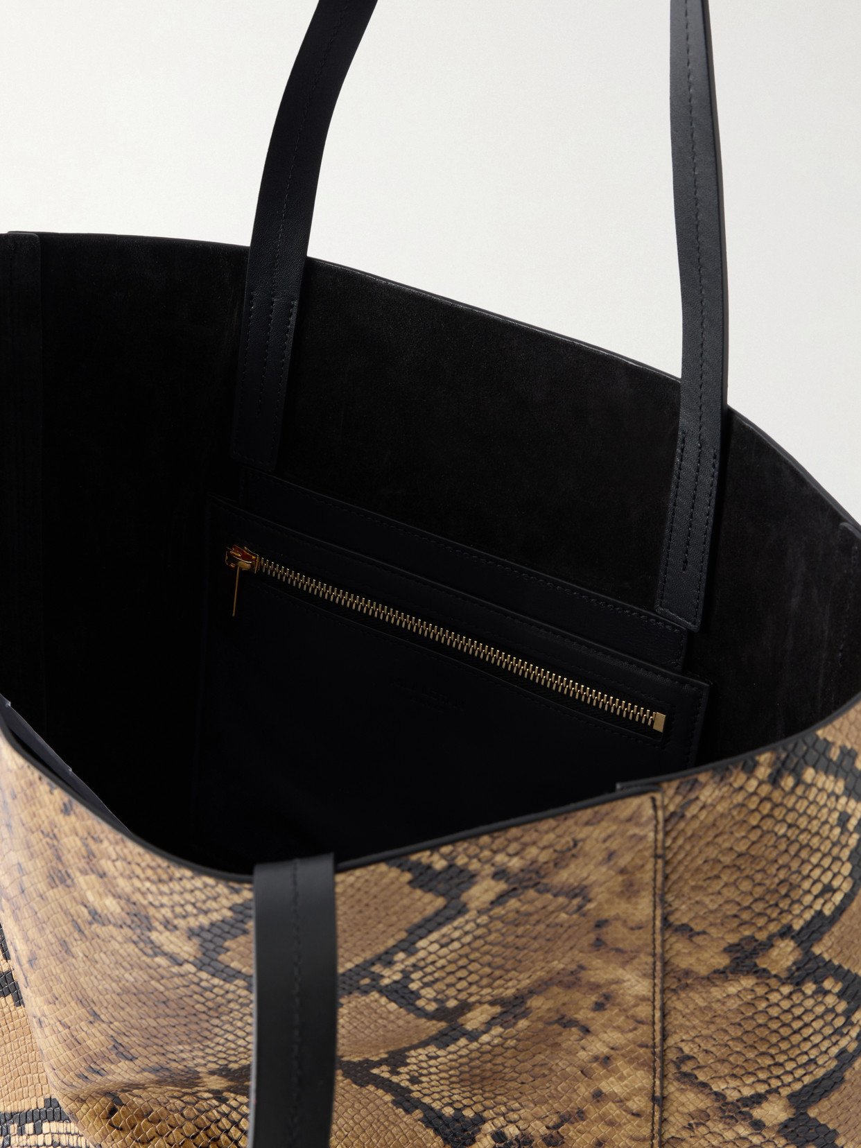 Keith Medium Animal-print Leather Tote - Animal Print