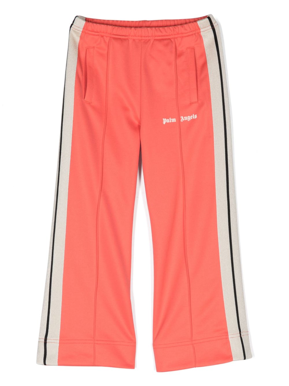 Logo-print track pants - Orange