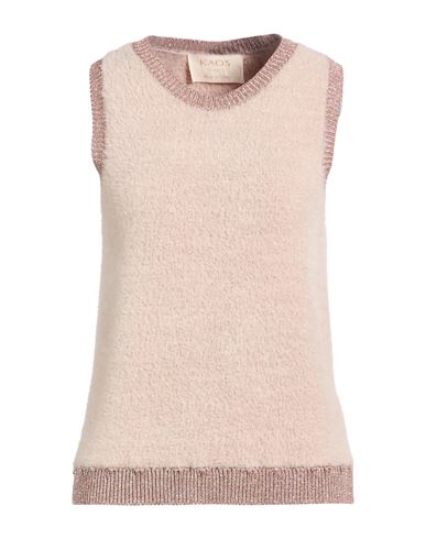 Woman Sweater Beige Size M Polyamide, Viscose, Polyester