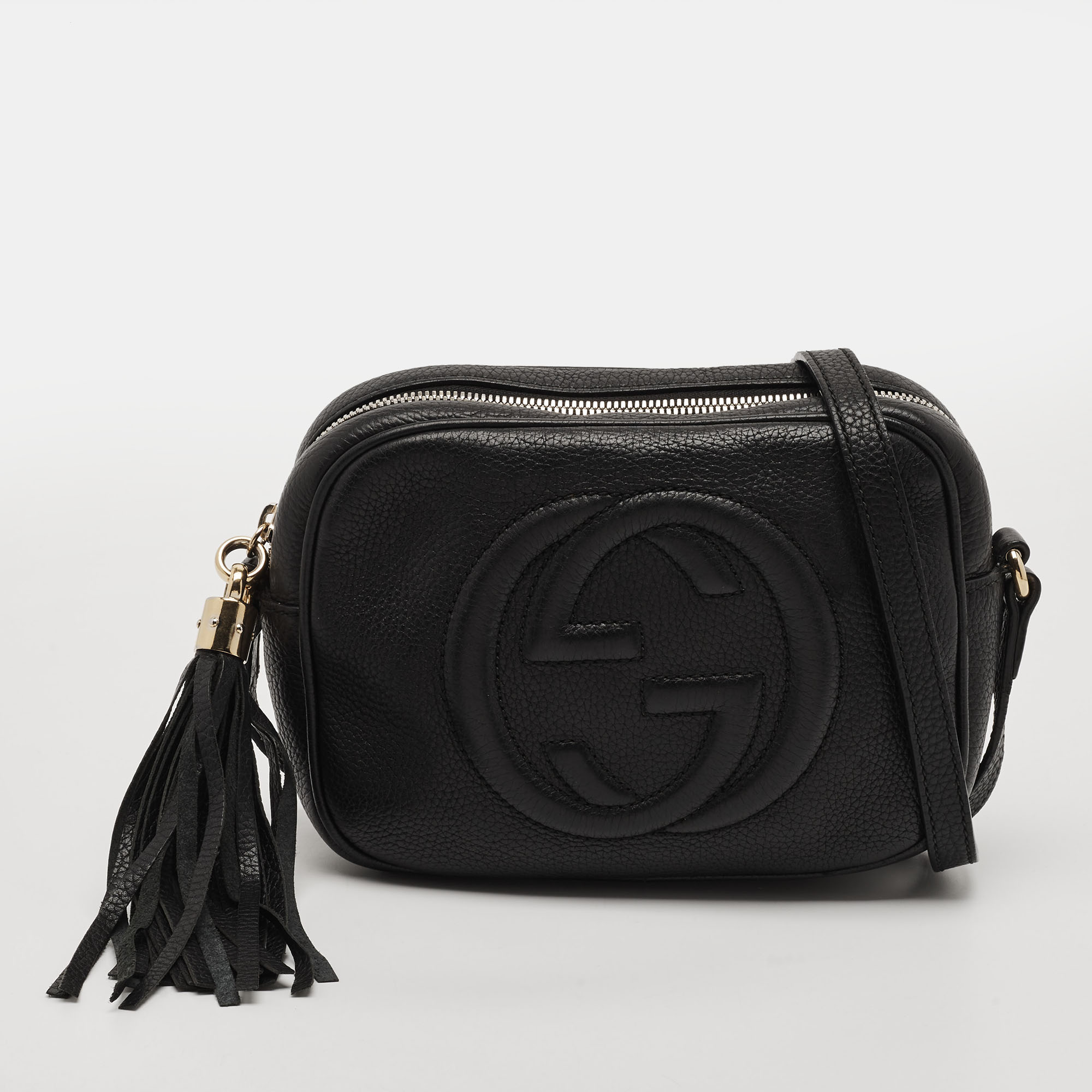 Gucci Soho Disco Small Black Leather Crossbody Bag
