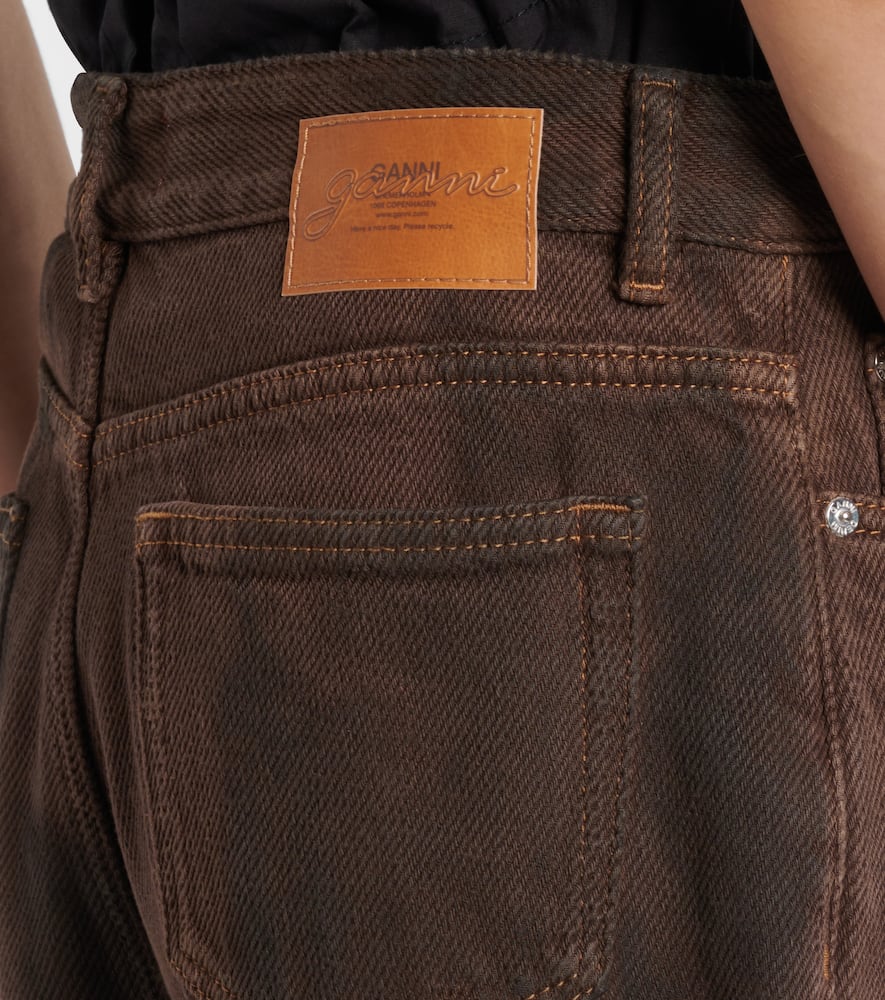 High-rise wide-leg jeans