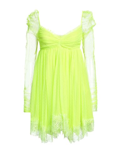 Woman Mini dress Acid green