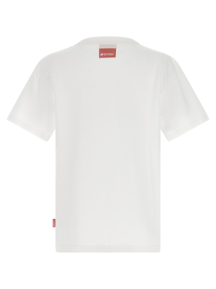 White Graphic Crew Neck T-Shirt