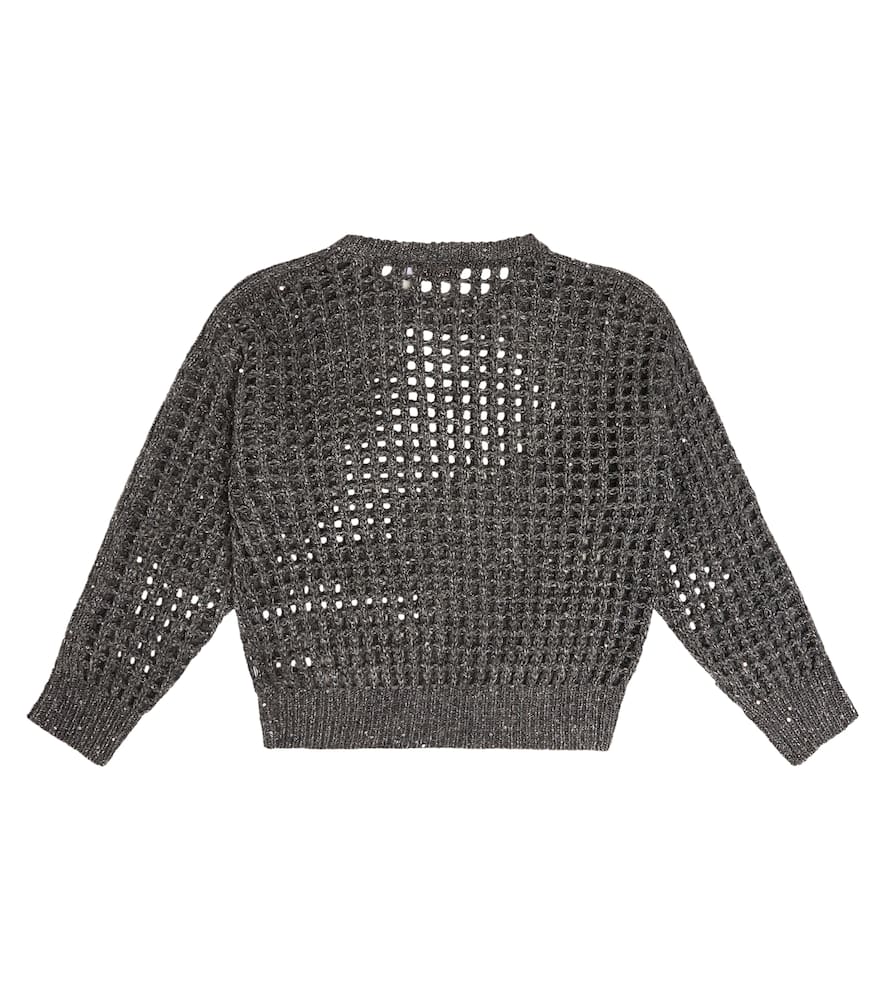 Brunello Cucinelli Kids Wool and cashmere-blend sweater