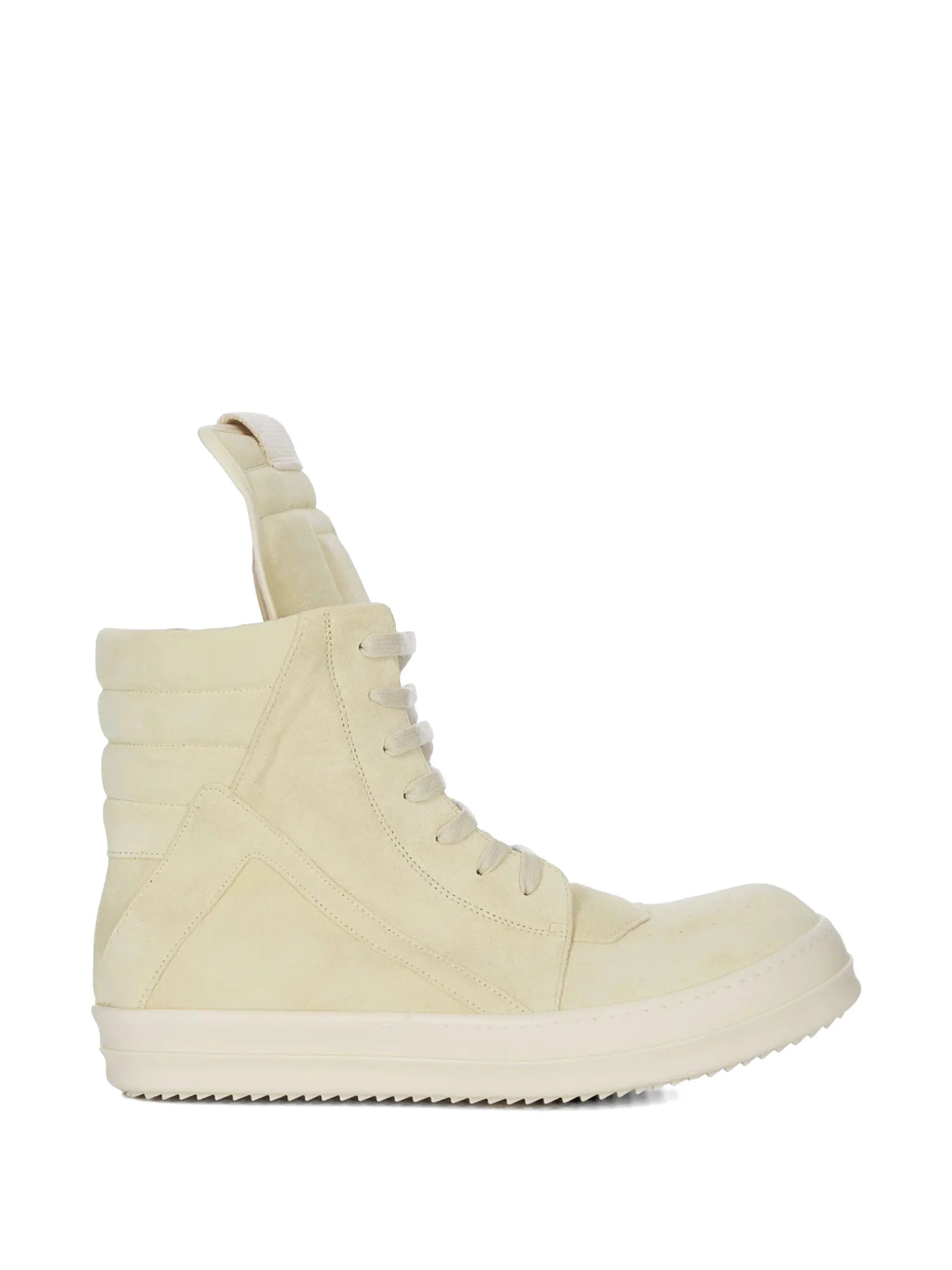 Geobasket zip leather sneaker