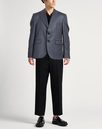 Man Blazer Charcoal Size 36 Wool