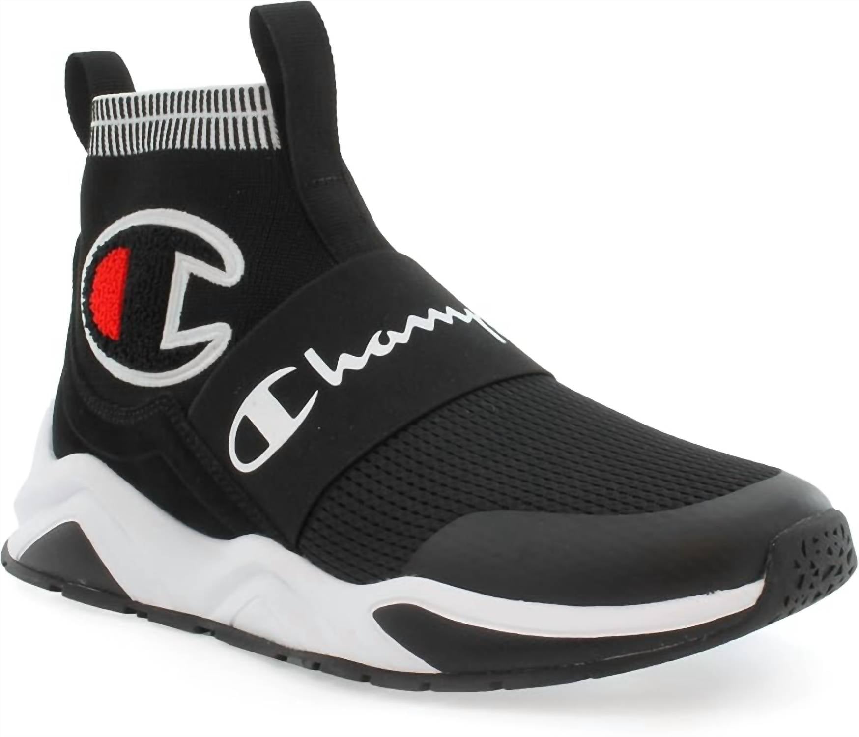 Women's Rally Pro Sock Sneakers In Black