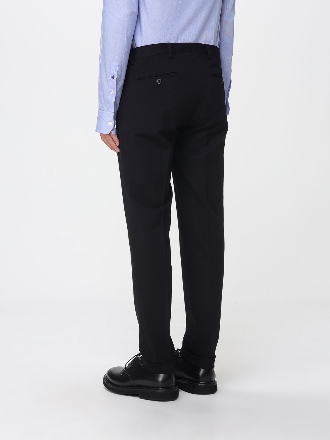 Pants Men color Black