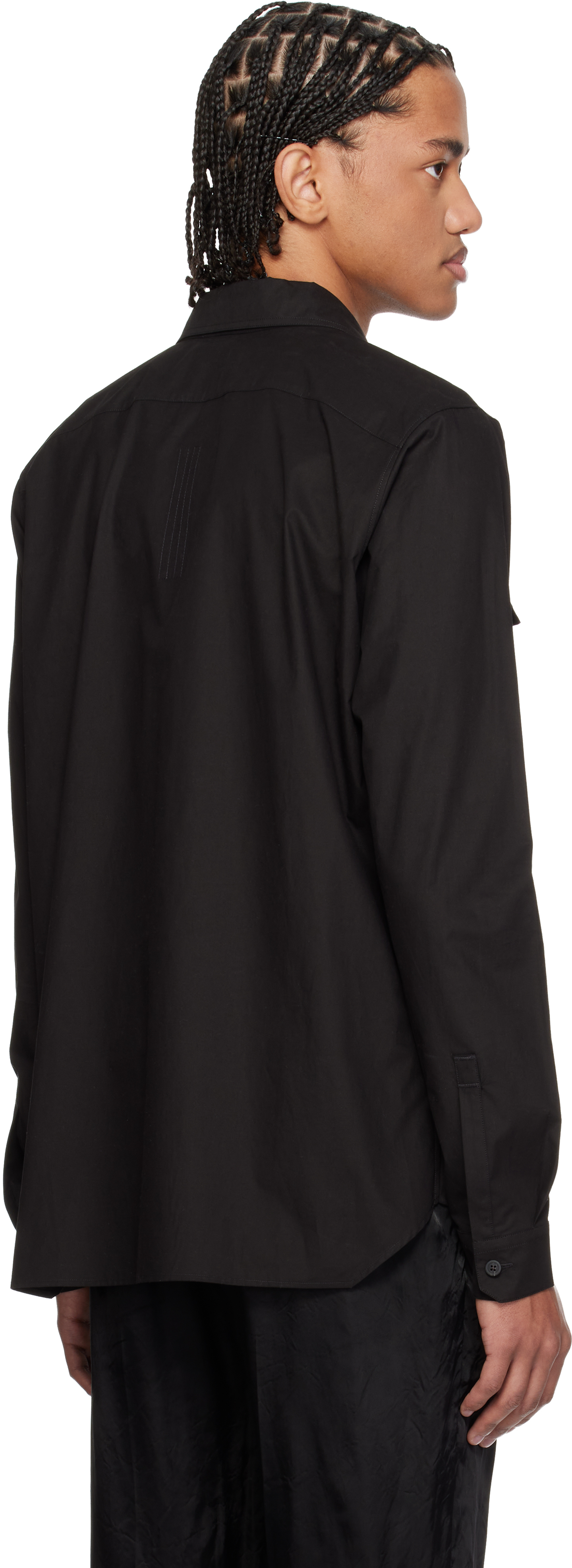 Black Temple Work Shirt