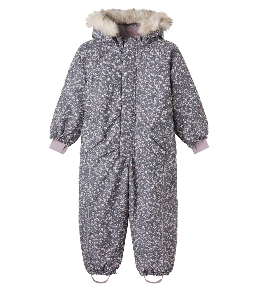 Moe floral snowsuit