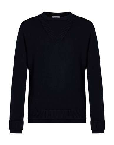 Man Sweater Midnight blue Size 36 Merino Wool