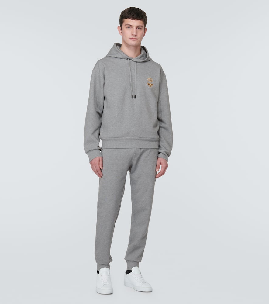 Cotton-blend sweatpants