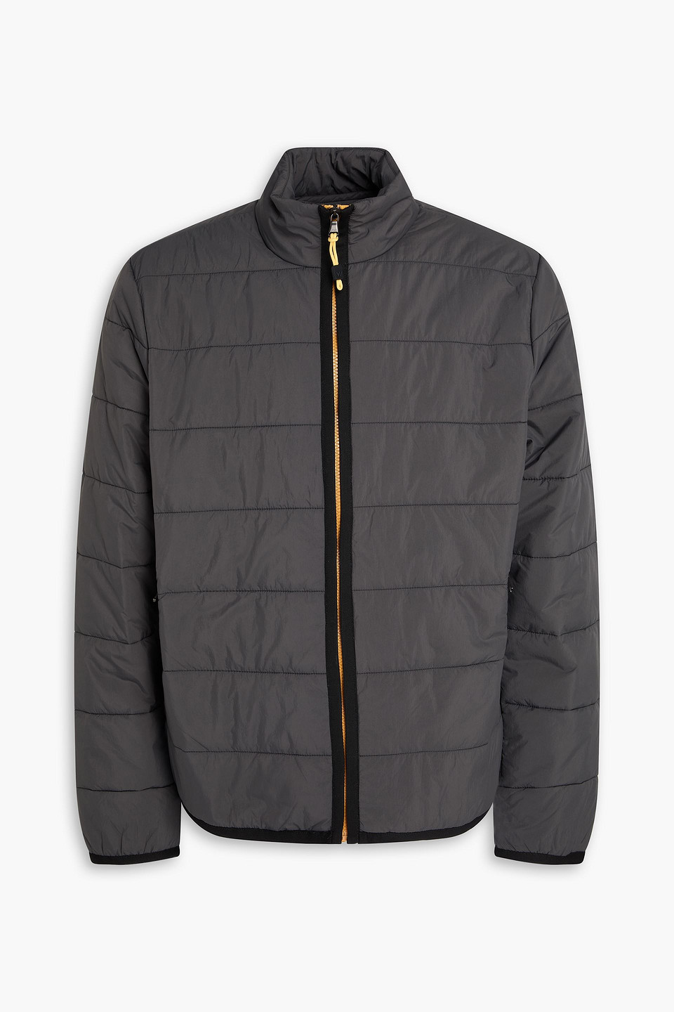 Quilted shell jacket - Gray - 1
