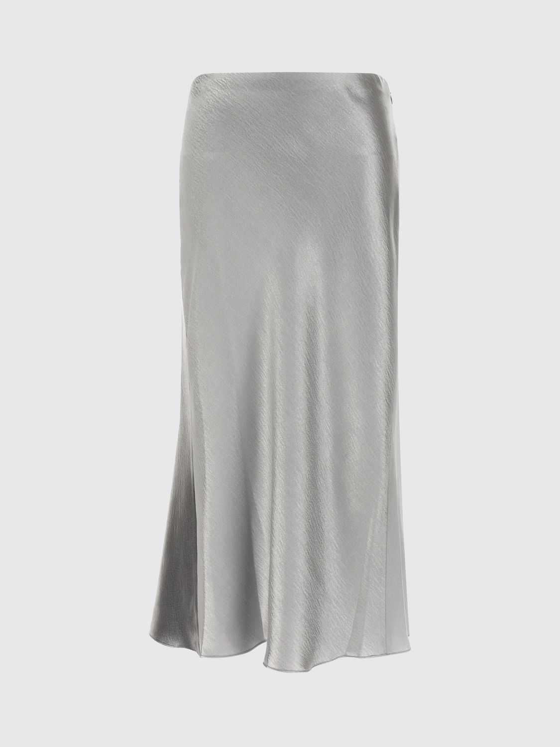 Satin midi skirt - Neutrals