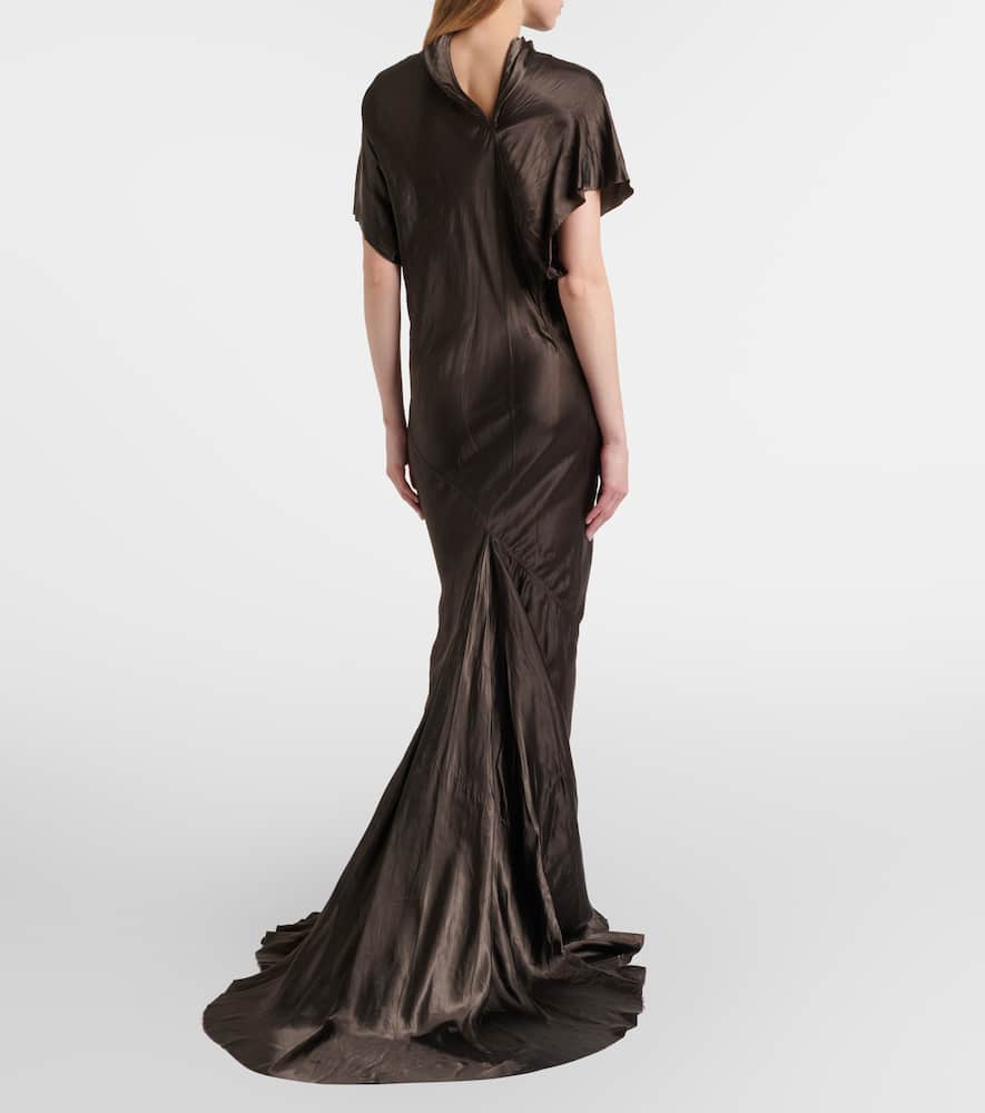 Seb satin gown