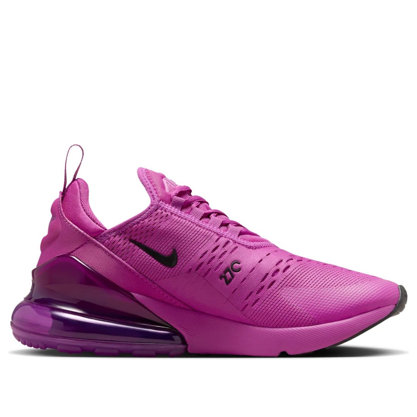 (WMNS) Air Max 270 'Hot Fuchsia Beyond Pink Black'