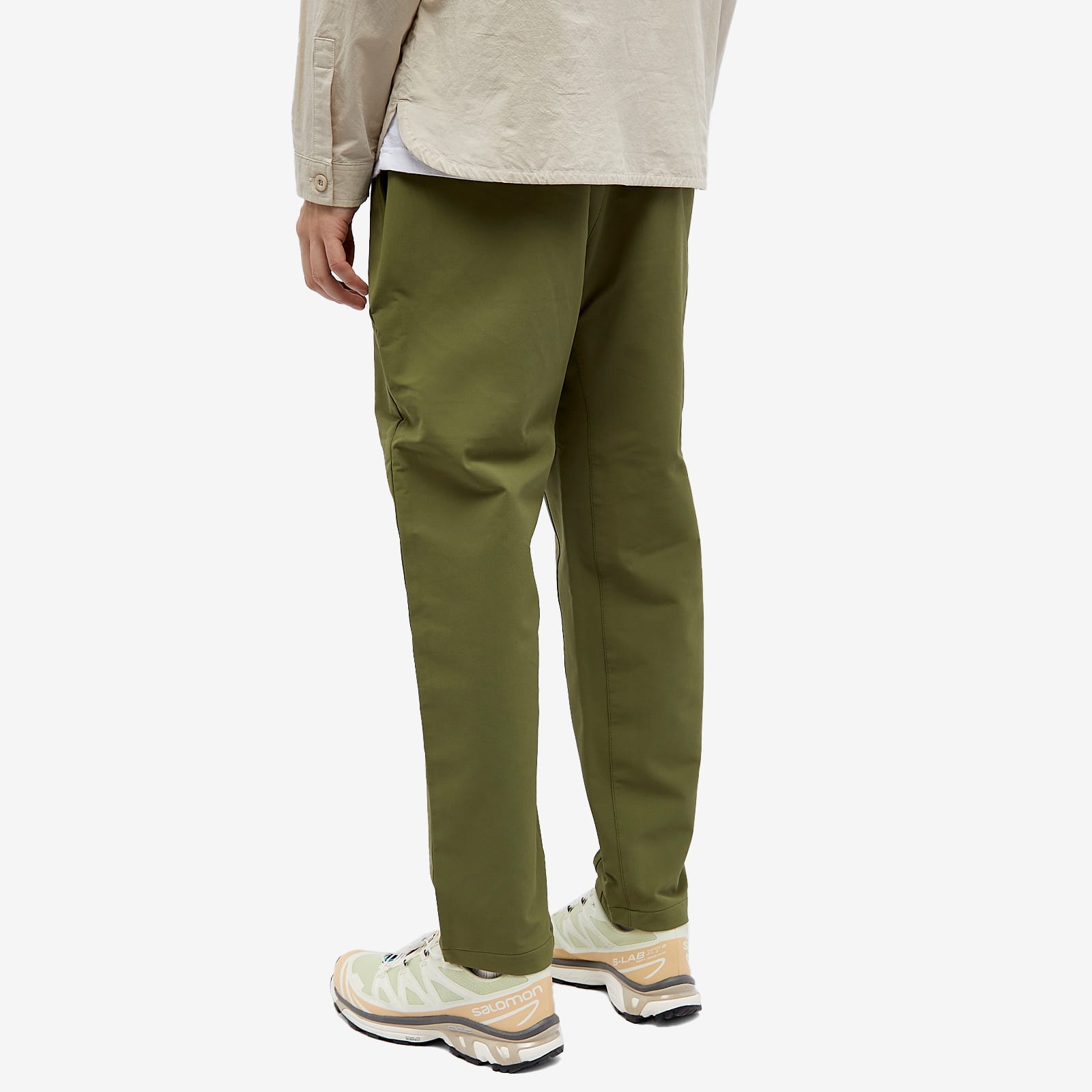 Men's Soft Shell Stretch Pants in Khaki, Size X-Large