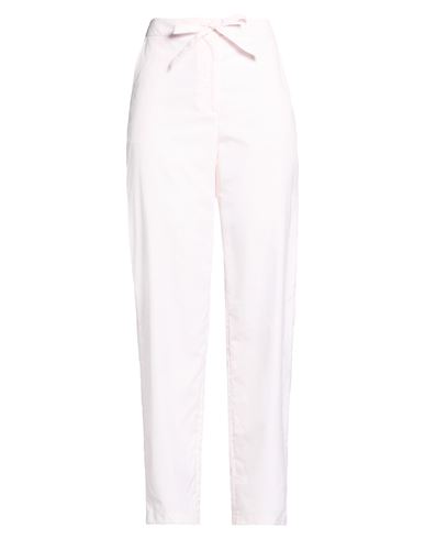 Woman Pants Light pink Size 12 Cotton