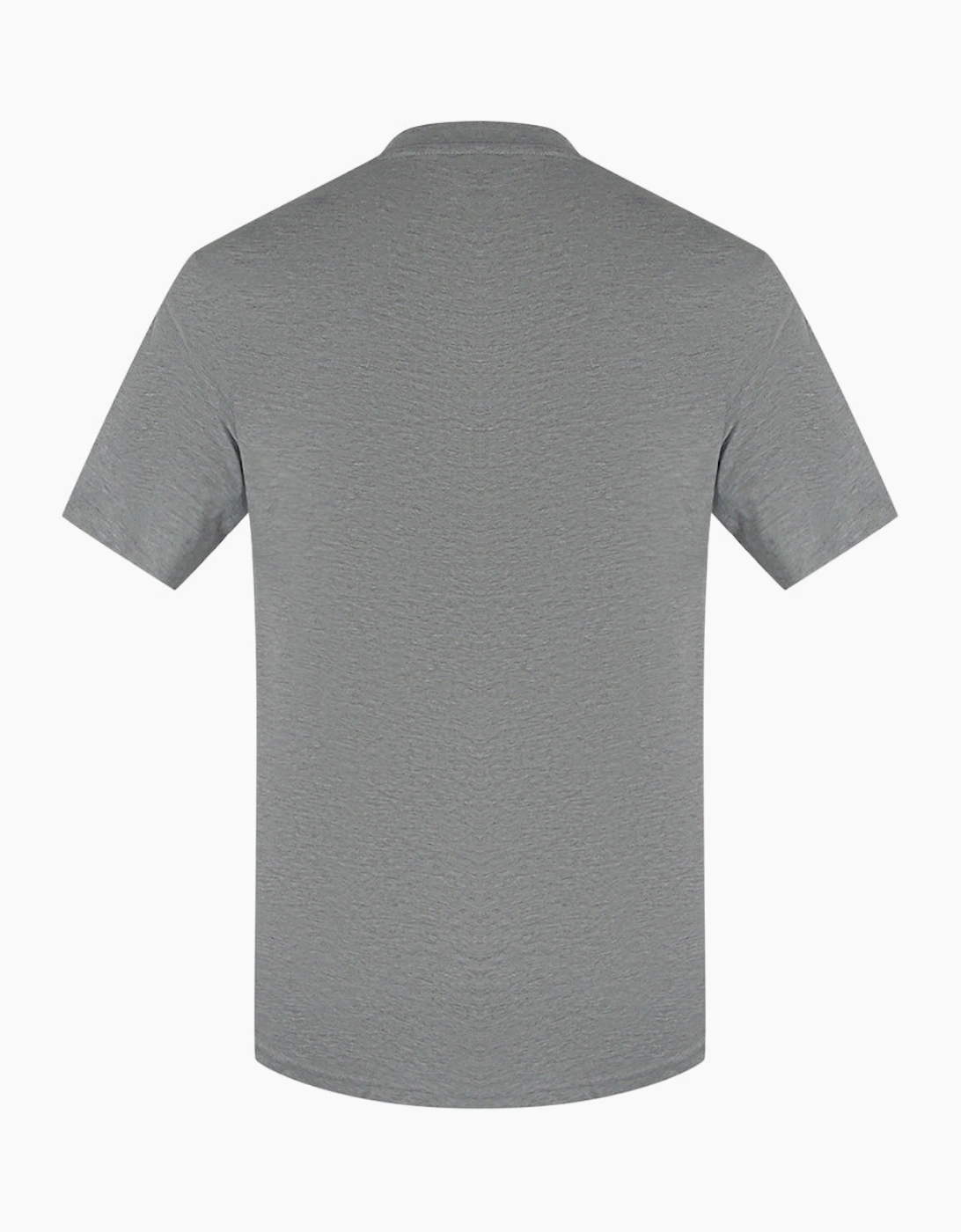 Men's Love Moschino Heart Logo Grey Polo Shirt