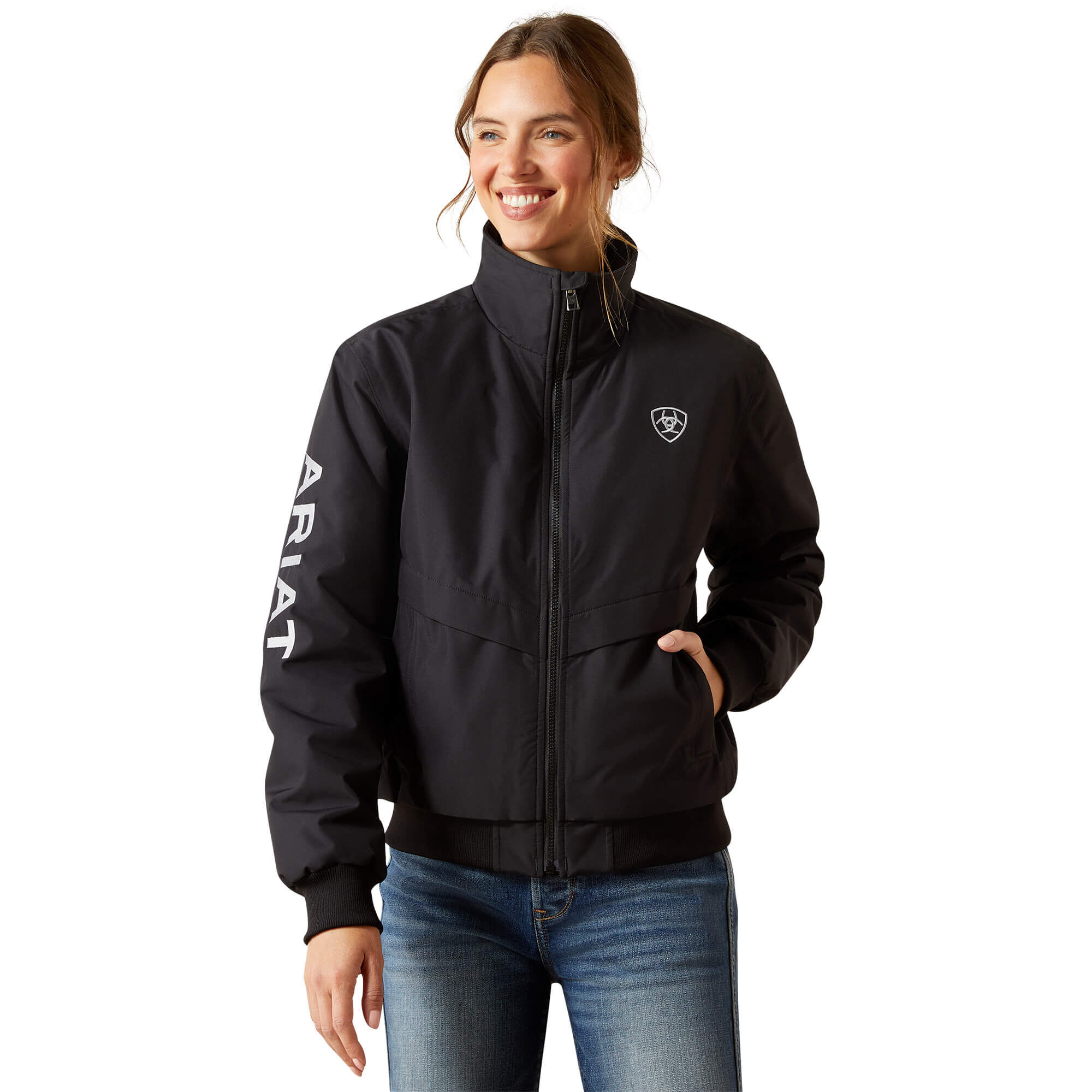 Women's Stable 2.0 Insulated Jacket Long Sleeve in Black, Size 2X-Large, by
