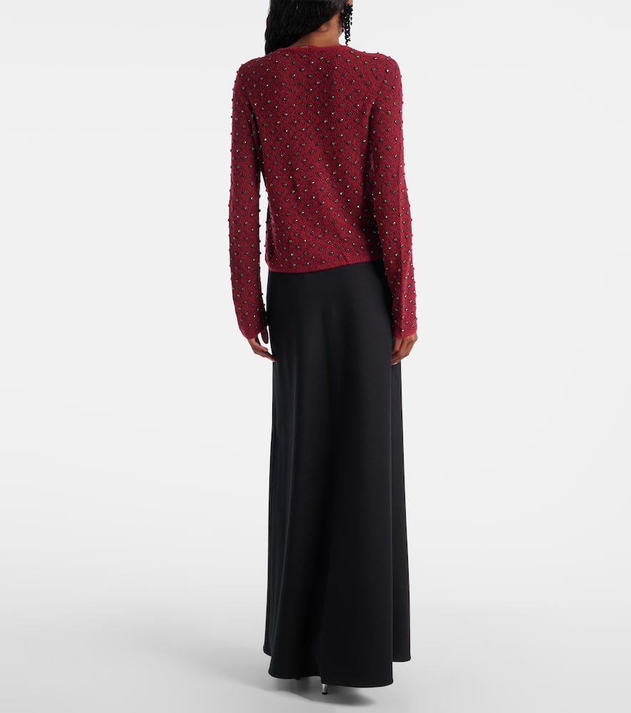 Rally mohair and wool-blend sweater