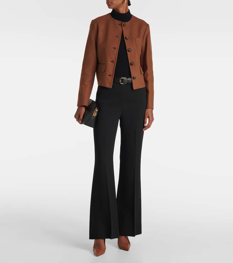 Lyssa wool-blend jacket