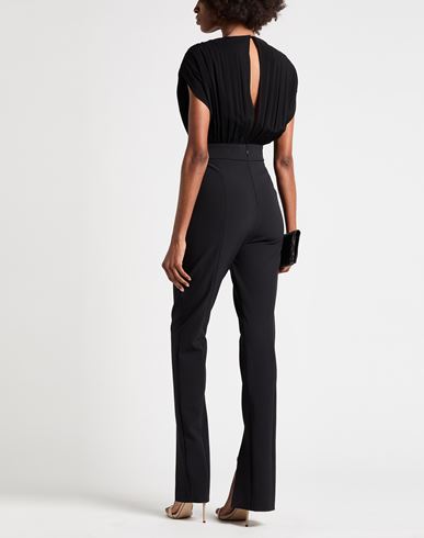 Woman Jumpsuit Black Size 8 Polyester, Elastane