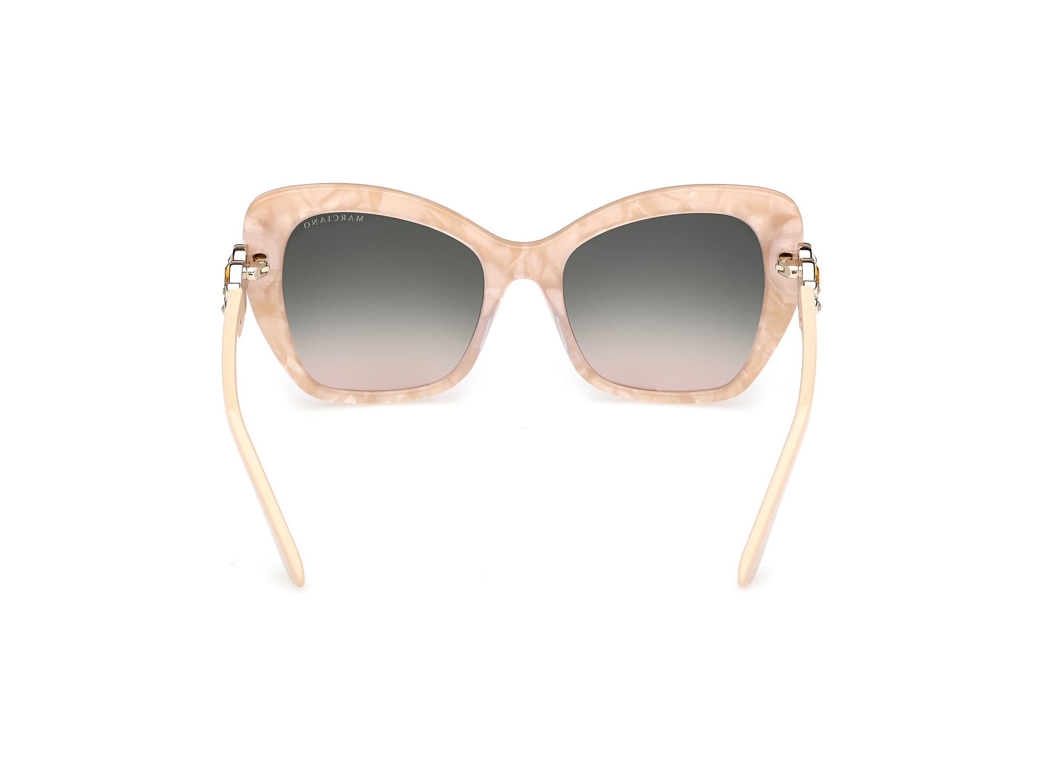 Guess by Marciano Mujer Guess by Marciano GM00032 59B Gafas de sol Acetato Beige Fumar Mariposa Norma