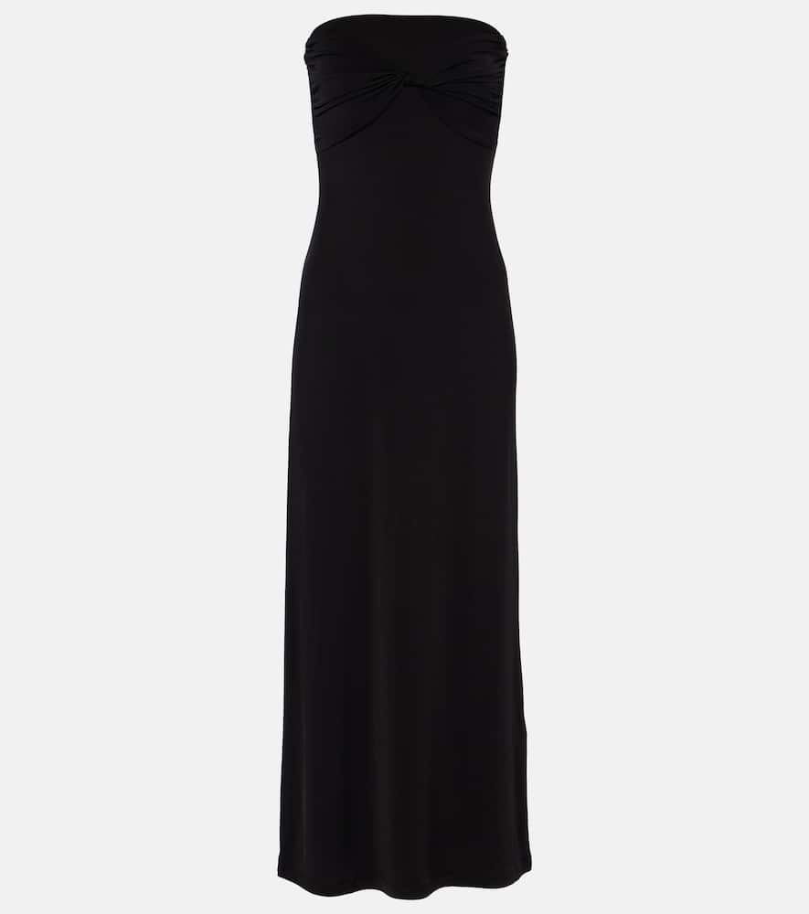 Cate strapless maxi dress