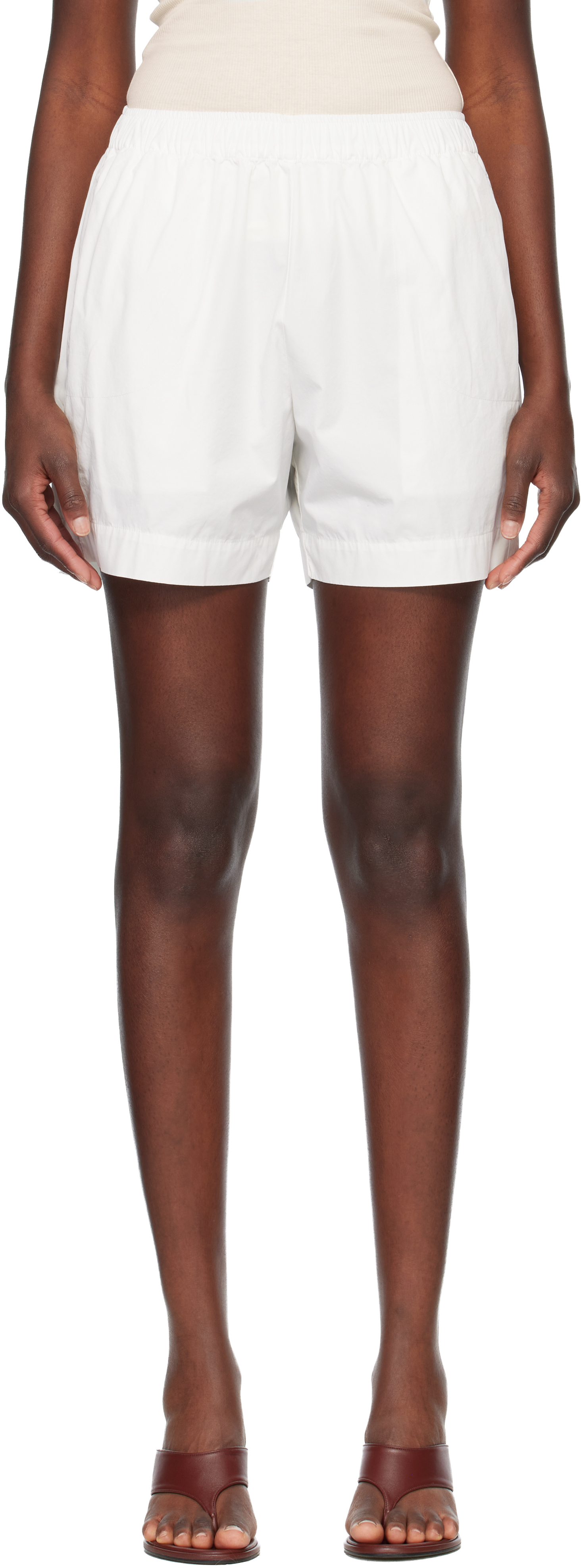 White Yaphi Shorts