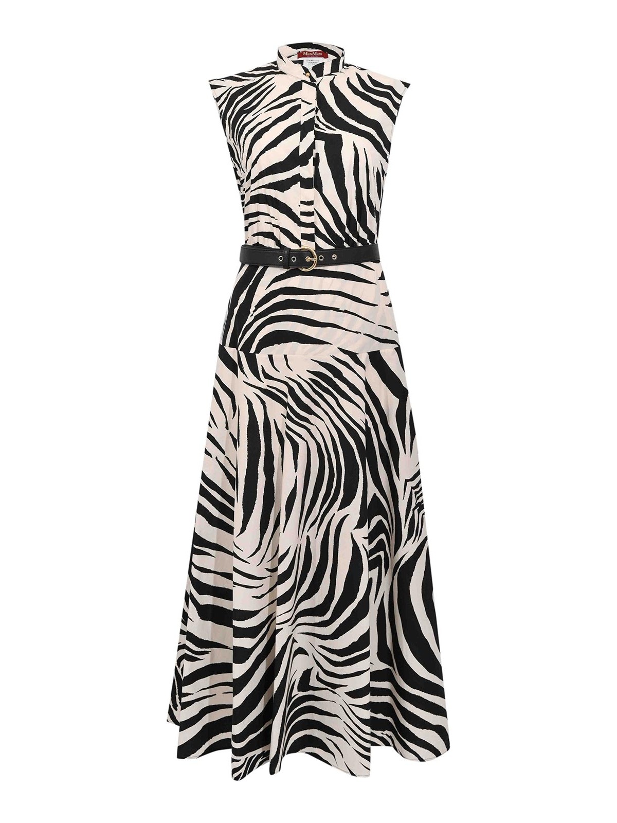 Mstwest Shirt Dress In Printed Poplin
