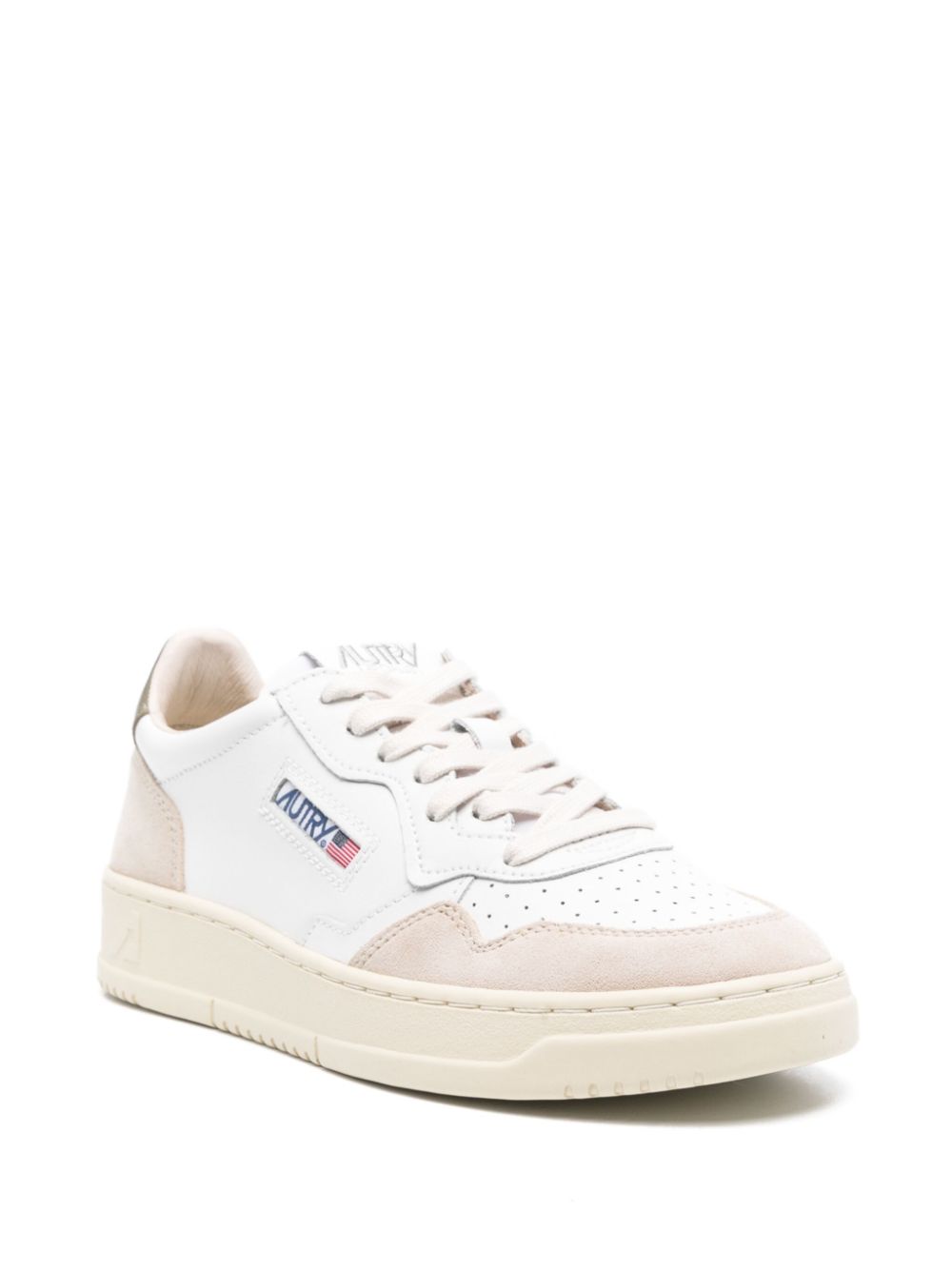 Medalist leather sneakers - White