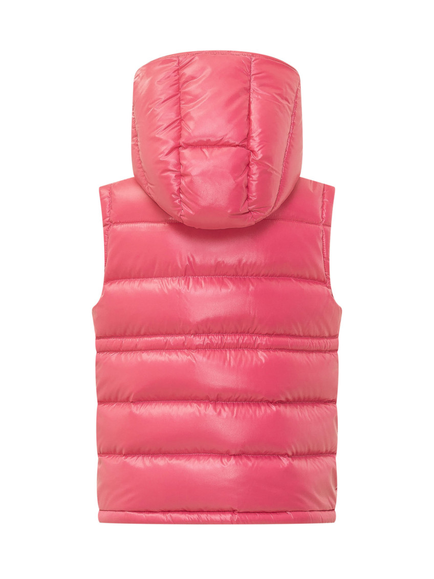 Girls Red Quilted Jacket