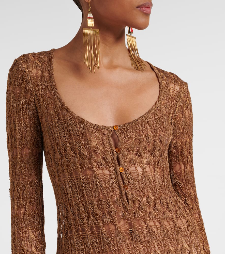 Pia crochet minidress