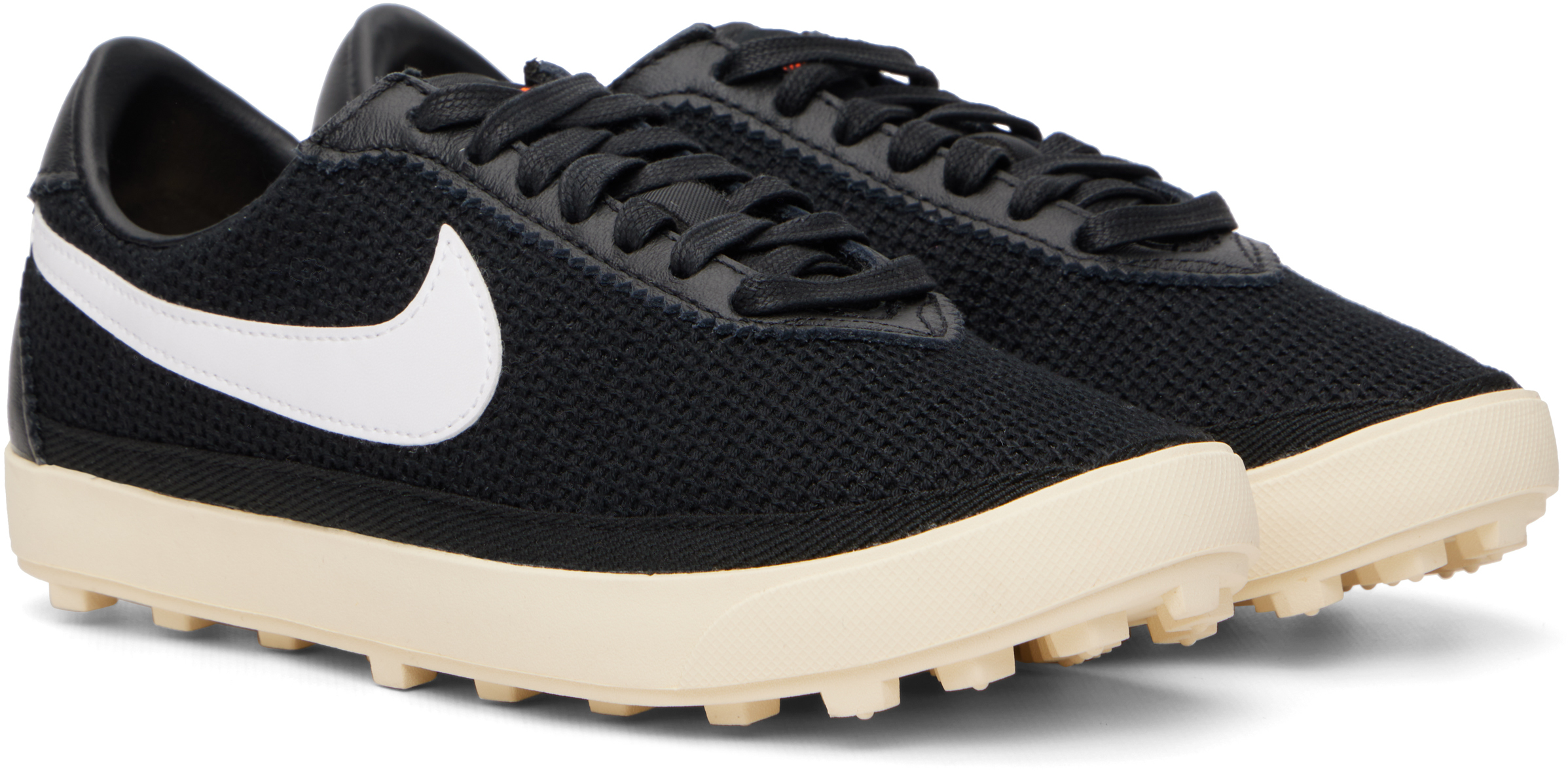 Black Astrograbber Textile Sneakers