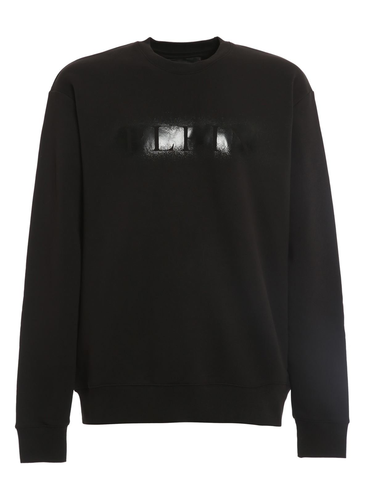 Spray effect logo sweatshirt
