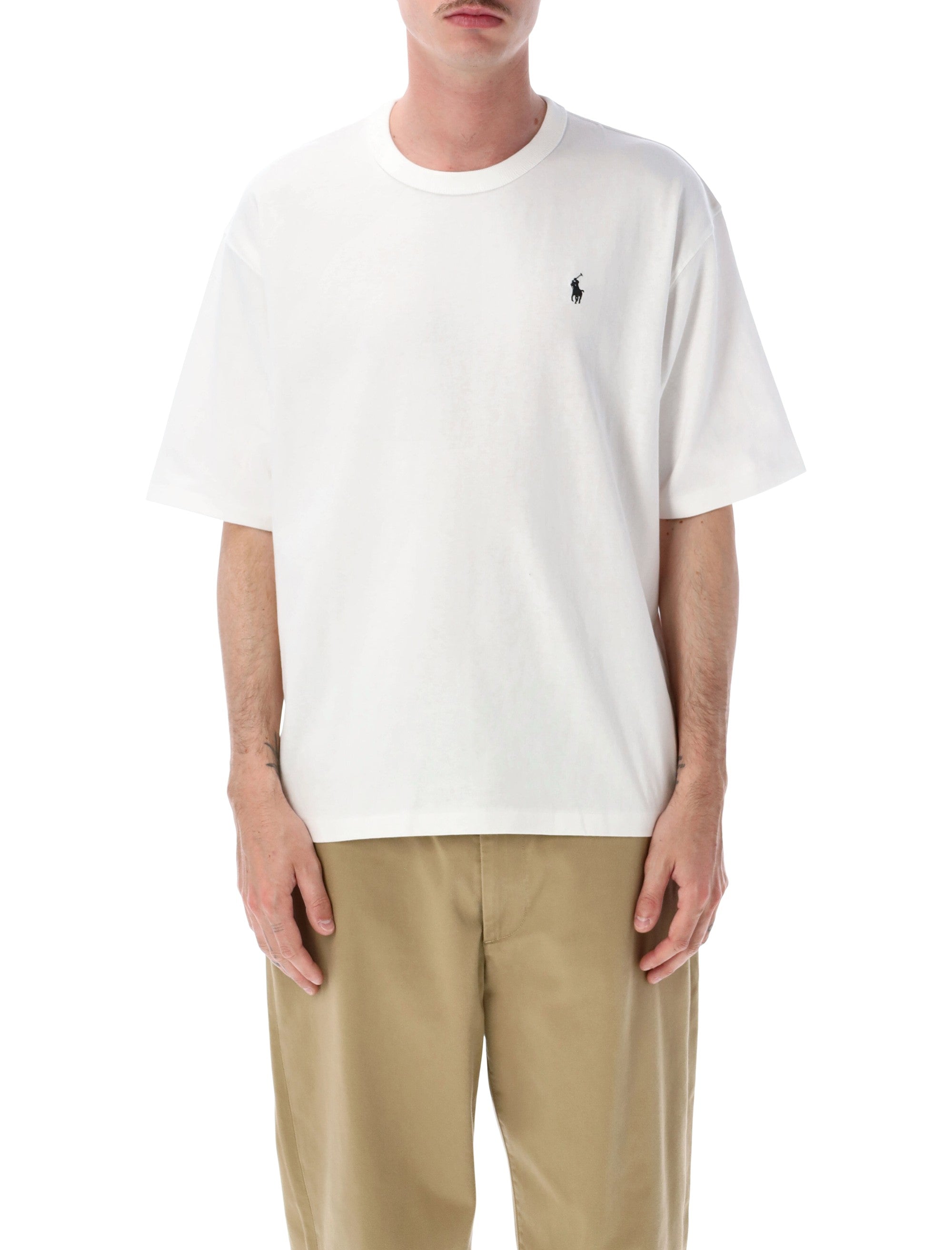 Relaxed Fit Cotton T-Shirt - Size L