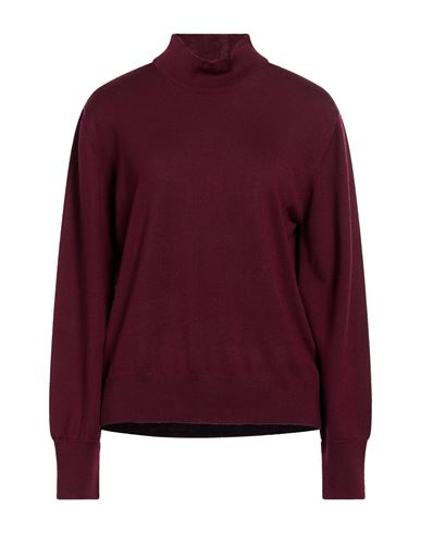 Woman Sweater Burgundy Size 12 Merino Wool