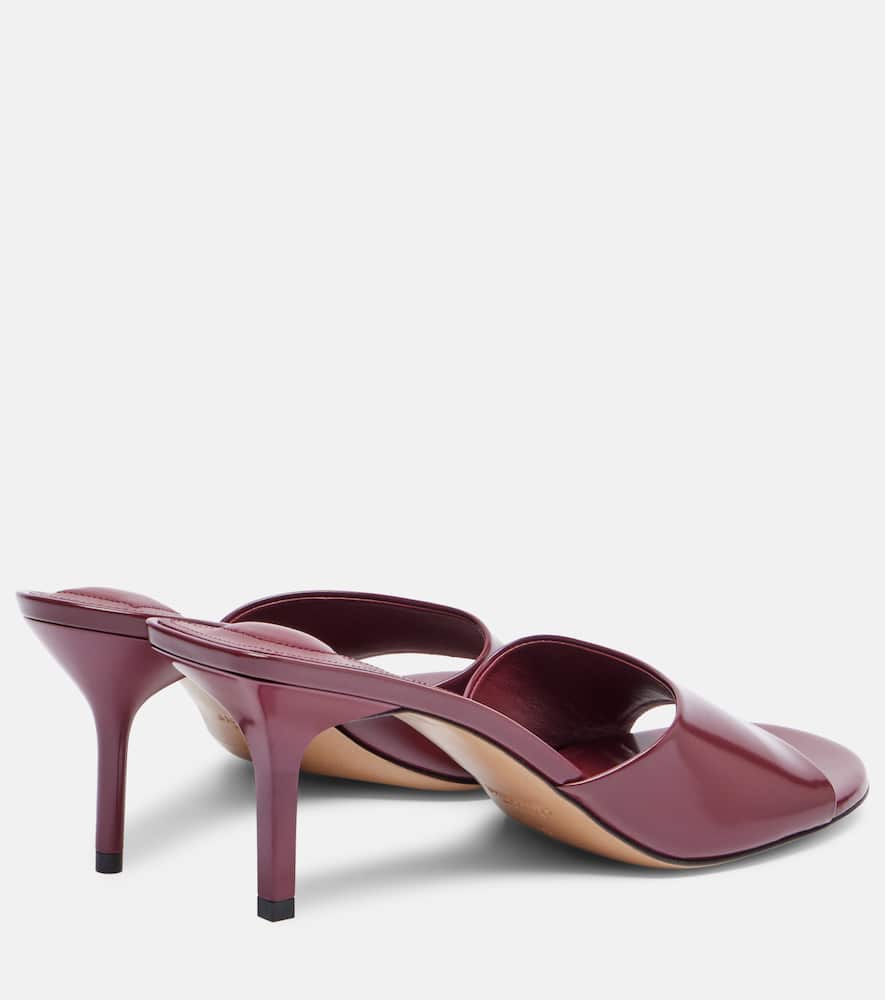 Cubisto 70 leather mules