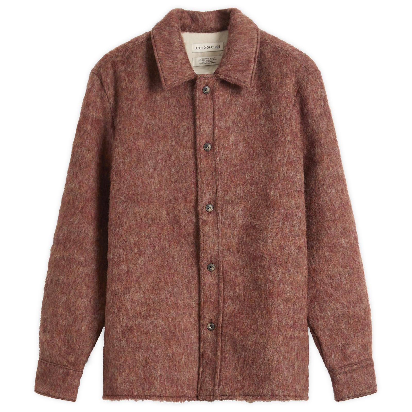 Men's Cullu Overshirt Hairy Sienna
