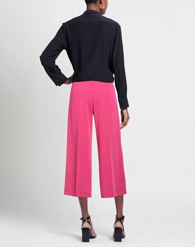 Soallure Woman Pants Magenta Size 6 Polyester, Elastane